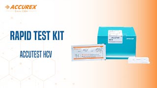 AccuTest HCV Rapid Card Test Kit  HCV test  Rapid Test  HCV Meaning  Accurex [upl. by Saylor]