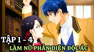 Xuyên Không Vào Game Làm Nữ Phụ Độc Ác Với Kỹ Năng Thượng Thừa  Tập 1  4  Tóm Tắt Anime [upl. by Manbahs643]