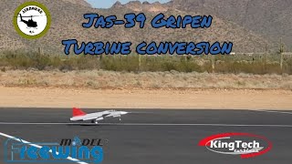 Freewing Jas39 Gripen Turbine conversion Arizona Model Aviators 33rd Annual Arizona Jet Rally [upl. by Aihceyt]