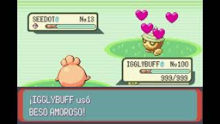 POKEMON EMERALD  IGGLYBUFF  BESO AMOROSO  LOVELY KISS [upl. by Nosyk961]