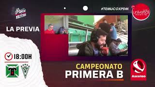 🔴 EN VIVO  Deportes Temuco VS Santiago Wanderers Liguilla Ascenso 19112023 [upl. by Nivrad406]