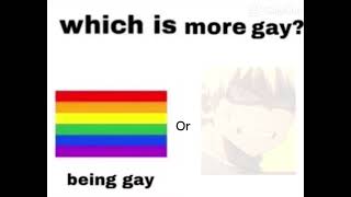 which is more gay [upl. by Hgielhsa854]