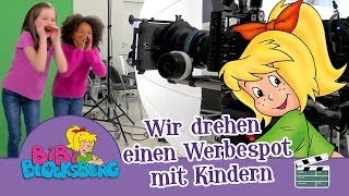 Bibi Blocksberg Wie KIDDINX einen TV Werbespot für Hörspiele mit Kindern dreht [upl. by Neehsas]