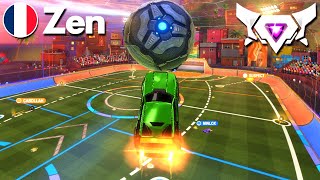 ZEN has MAGNIFICENT Mechanics in Rocket League SSL 2v2 [upl. by Anica]