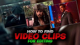 HOW TO FIND CLIPS FOR EDITING  Editing Ke Liye Clip Kese Dhundhe  How To Find Video Clip [upl. by Namhcan]