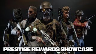 ALL Black Ops 6 Prestige Rewards FULL SHOWCASE Operators Blueprints amp MORE [upl. by Tessi]