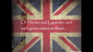 The British Grenadiers Song  Lyrics [upl. by Jeminah182]