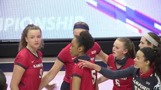 VB Wofford vs Samford SoCon Semifinal Highlights [upl. by Avictor695]