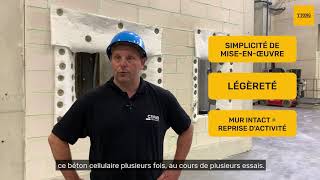 Béton cellulaire le CERIB s’empare des solutions coupefeu Ytong  Protection Incendie – Episode 3 [upl. by Nek]