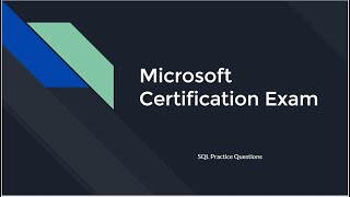 Microsoft Exam 98364  Database Fundamentals Exam Prep [upl. by Rambert242]