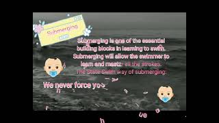 Basic Swimming Techniques Bobbing Submerging Sculling Threading Water [upl. by Elawalo]