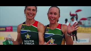 BiathleTriathle World Championships Bali  Highlights DAY 2 [upl. by Auqinimod]