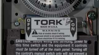 Tork 1101 24 Hour Timer Switch Wiring for 120 Volts [upl. by Asira]