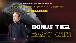 Finalizer Advanced Fleet Mastery  Bonus Tier Guide  SWGOH [upl. by Marney]