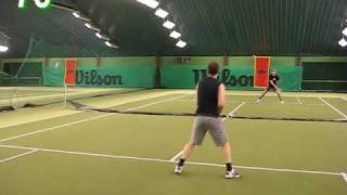 1 minute speedminton rally [upl. by Burns]