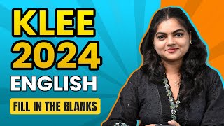 KLEE 2024  English  Fill in the Blanks  Kerala LLB Entrance Exam [upl. by Aliet]