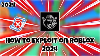 EASY How to Hack on Roblox 2024 [upl. by Eniamirt]