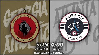 Georgia Athletic SC v Atlanta City FC  UPSL GA Conference Premier Division  May 19 2024 [upl. by Cori]