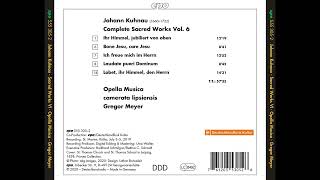 Kuhnau Cantatas Vol 6 Camerata Lipsiensis [upl. by Mellitz]