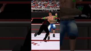 Roman Reigns Dean Ambrose vs John Cena Randy Orton Full Match  WWE SmackDown vs Raw wwe shorts [upl. by Noirda]