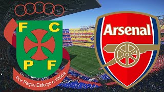 FC PAÇOS DE FERREIRA VS ARSENAL  AMIGÁVEL  ESPECIAL PORTUGAL PES2010 ‹ PauloOo › [upl. by Llecrep737]