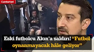 Eski futbolcu Serhat Akına saldırı Bilgin Gökberk Türkiyede futbol oynanmayacak hâle geliyor [upl. by Neetsuj330]