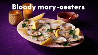 Amuse maken oesters met bloody marydressing  Recept  Allerhande [upl. by Rana]