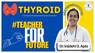 Thyroid Gland  Synthesis of Thyroid Hormone  Physiology  Dr Vaidehi D Apte [upl. by Car]