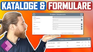 Formulare und Kataloge – Tutorial für Anfänger  Power Apps [upl. by Kifar]