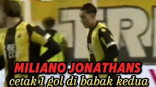 MILIANO JONATHANS VITESSE ARNHEM VS VOLENDAM • CETAK 1 GOL [upl. by Aneeb]