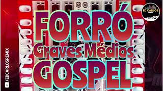 ❤️‍🔥❗Forró Gospel  Graves Médios  Ed Carlos Remix OFC ❤️‍🔥❗ [upl. by Buddie]