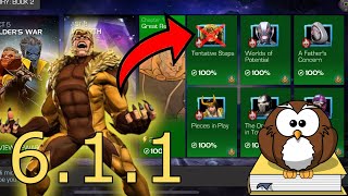 EVERYTHING you need to know to defeat 611 Tentitive Steps  No Retreat  2023  MCOC [upl. by Yregerg]