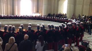 Les Invalides Napoleon’s Tomb Military Induction Ceremony [upl. by Francene]