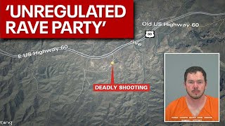 Man arrested in deadly Arizona rave party shooting [upl. by Hacim245]