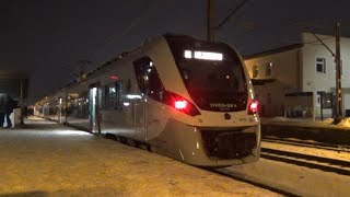 NOWE POCIĄGI W SKM TRÓJMIASTO Impulsy 2 wjeżdżają na stację PKP Rumia  07122023 [upl. by Deer]