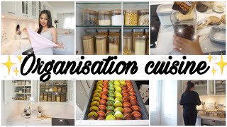 ✨NOUVELLE ORGANISATION CUISINE  RANGEMENT CUISINE FONCTIONNELLE  ASTUCES ACTION✨ [upl. by Anifares218]