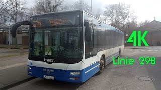 4K Buslinie 298 Düren Hbf  Euskirchen Hbf Part 1 [upl. by Carmelia]