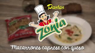 Macarrones Caprese Pastas Zonia [upl. by Yanrahc]