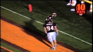 Top 10  Plays in Virginia Tech Football History [upl. by Wenz192]