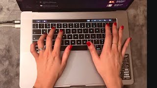 15 hours Asmr with keyboard typing and clicky whispers ⌨️ [upl. by Packston]