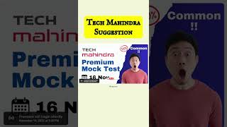 Suggestion  Tech Mahindra Mock Test [upl. by Fusuy764]