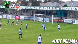 Late drama in a mustsee game watch untill the end  Blyth Spartans vs Tamworth FC [upl. by Nema]