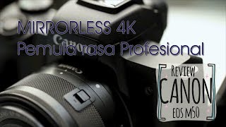 REVIEW Canon Eos M50 Indonesia [upl. by Anaujat]