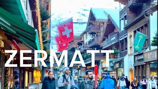 ZERMATT 🇨🇭MATTERHORN Travel in Switzerland  Travel Guide 4K [upl. by Duong861]