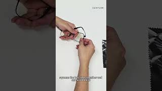 ZanyLen How to replace lenses in a full rim clipon zanylen glass eyeglasses [upl. by Wil]