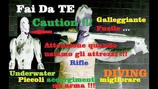 CAUTION  Galleggiante Fucile Sub Fai Da Te Adatto 60° 70° 80° 90° 100° 110120 NO 130 [upl. by Eloci]