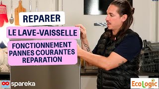 Réparer un lavevaisselle  Fonctionnement pannes courantes et réparation [upl. by Itnuahsa]