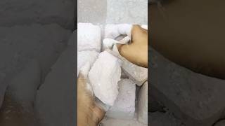 Pink sand softgrittydusty sandcement stressrelief dustyasmr shortsviral trending [upl. by Collier952]