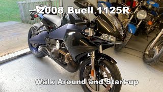 2008 Buell 1125R Walk Around and Run [upl. by Eniretac408]