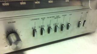 Aiwa 7300 Tuner Stereo Receiver [upl. by Nicodemus699]